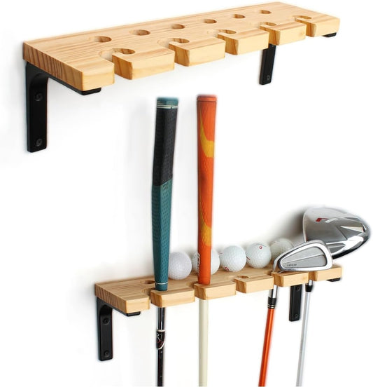 Golf Club Wall Mount, Golf Club Organize Golf Club Holder Display Golf Putter Ho